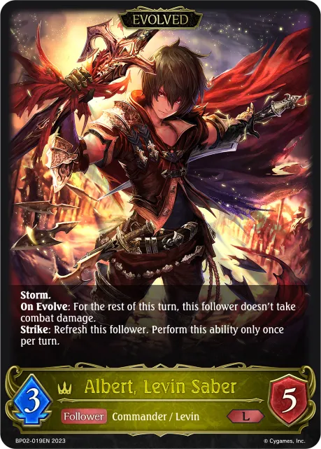 Albert, Levin Saber