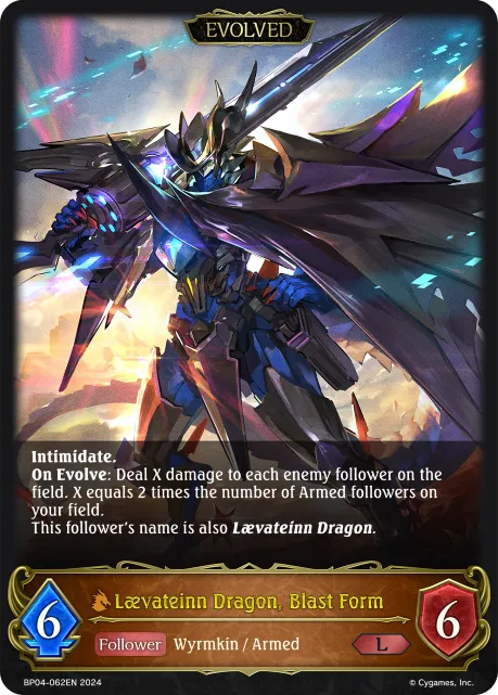 Lævateinn Dragon, Blast Form