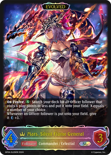 Mars, Silent Flame General