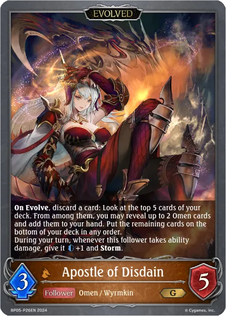 Apostle of Disdain