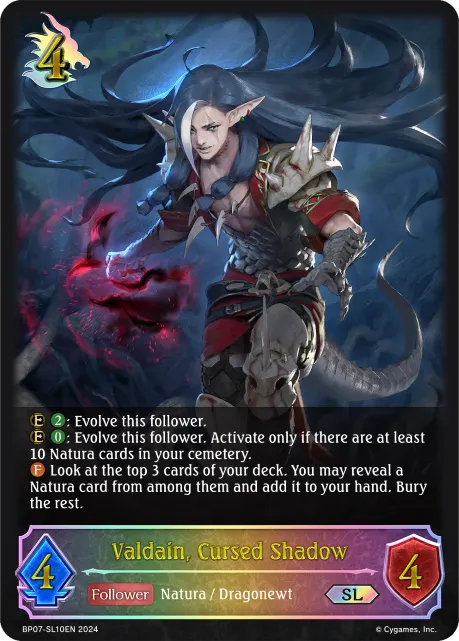 Valdain, Cursed Shadow