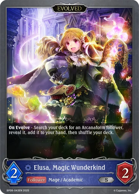 Elusa, Magic Wunderkind