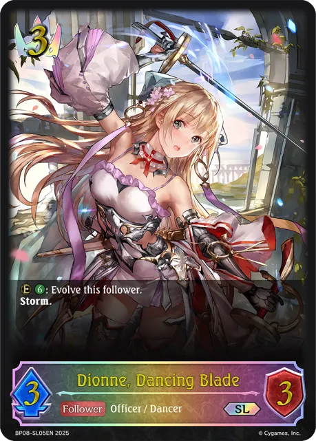 Dionne, Dancing Blade