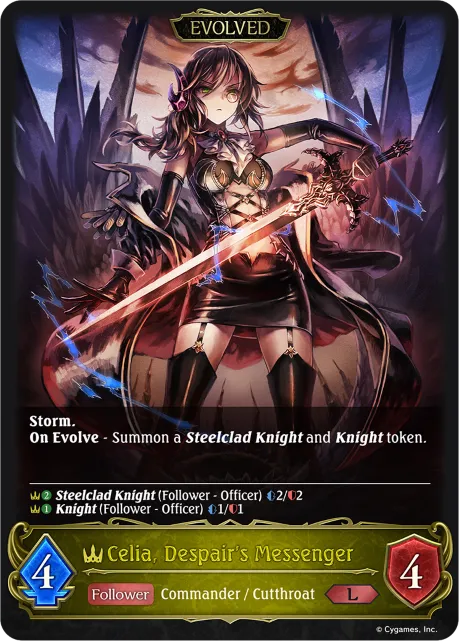 Celia, Despair's Messenger