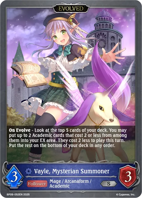 Vayle, Mysterian Summoner