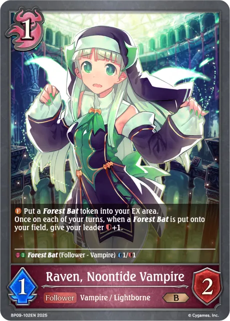 Raven, Noontide Vampire