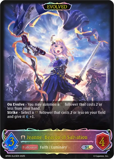 Jeanne, Beacon of Salvation