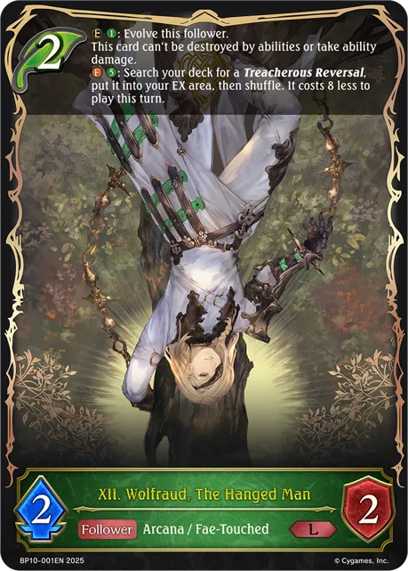 XII. Wolfraud, The Hanged Man