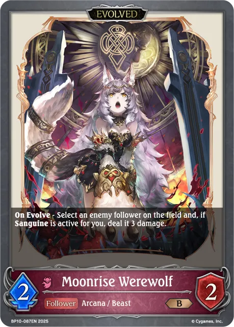 Moonrise Werewolf