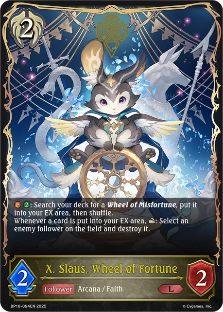 X. Slaus, Wheel of Fortune