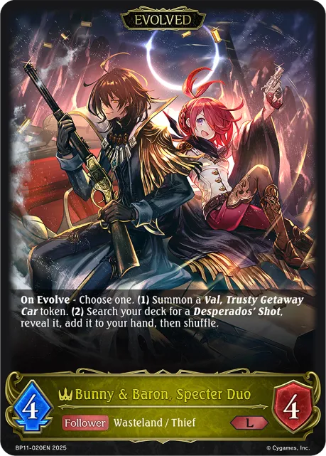 Bunny & Baron, Specter Duo