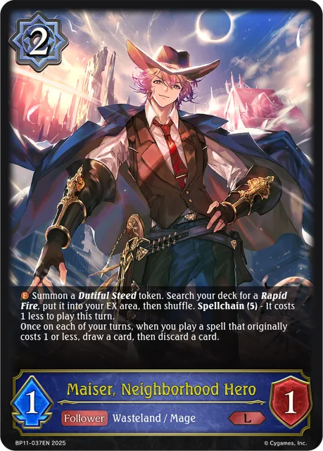 Maiser, Neighborhood Hero
