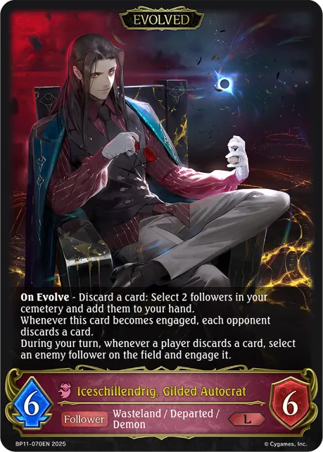 Iceschillendrig, Gilded Autocrat