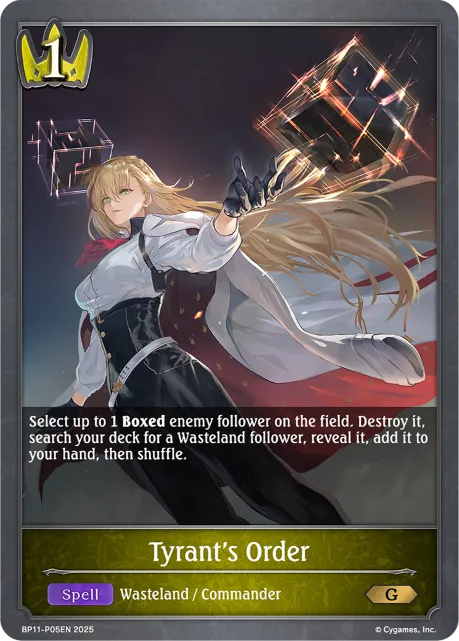 Tyrant's Order