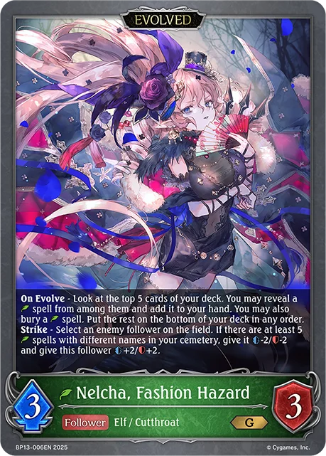 Nelcha, Fashion Hazard
