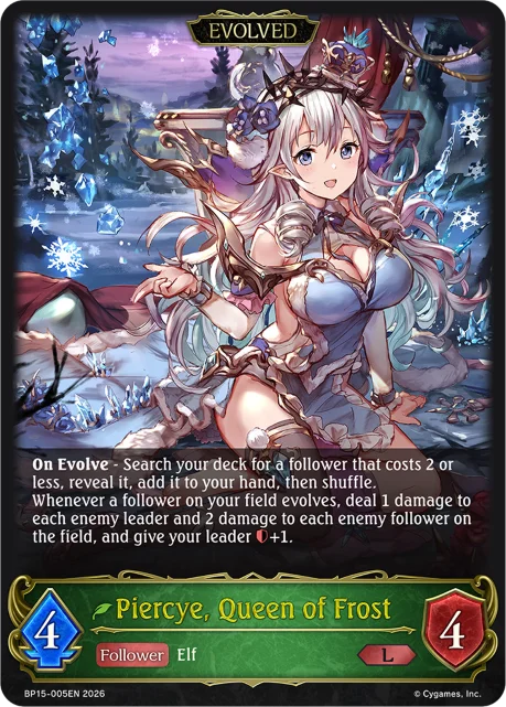 Piercye, Queen of Frost