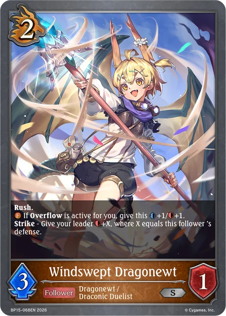 Windswept Dragonewt