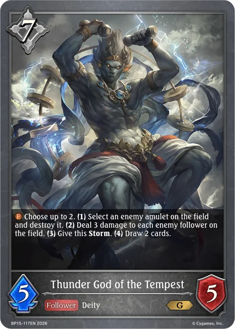 Thunder God of the Tempest