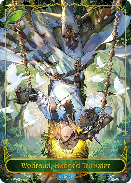 Wolfraud, Hanged Trickster deck art