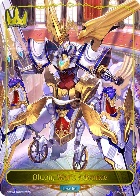 Oluon, War's Advance deck art