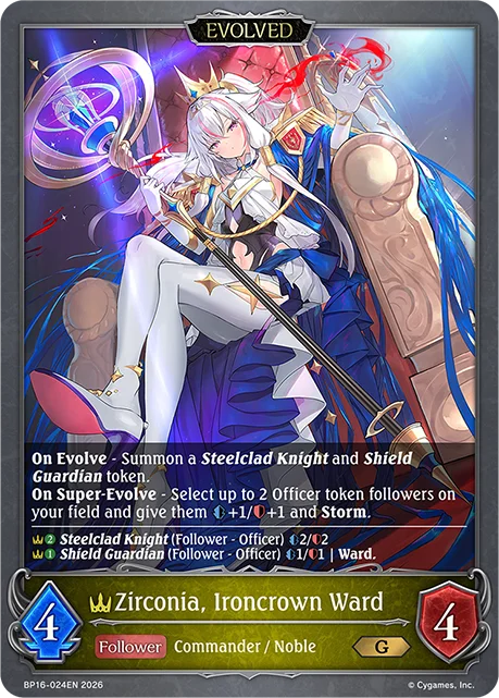 Zirconia, Ironcrown Ward