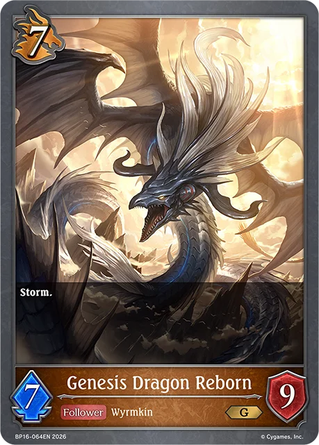 Genesis Dragon Reborn