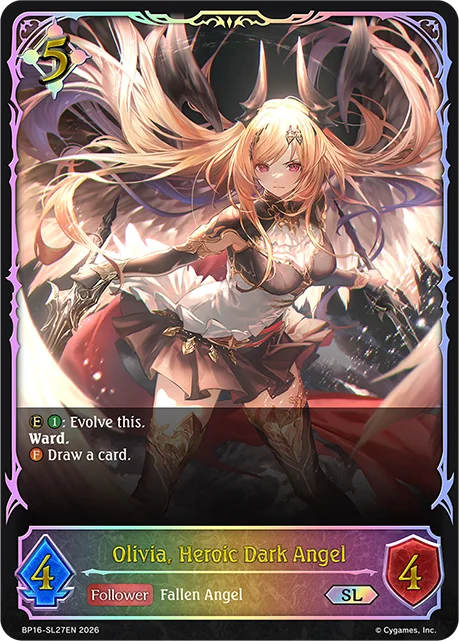 Olivia, Heroic Dark Angel