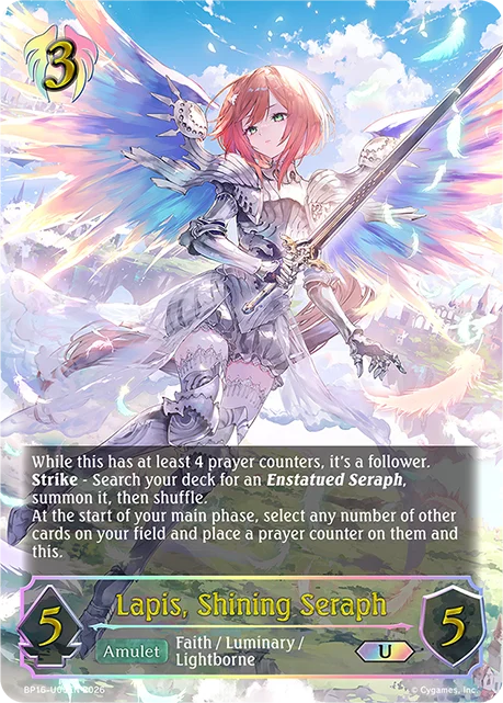 Lapis, Shining Seraph