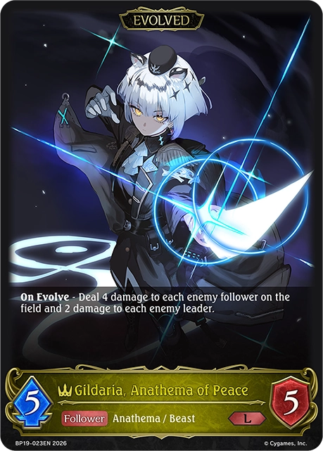 Gildaria, Anathema of Peace