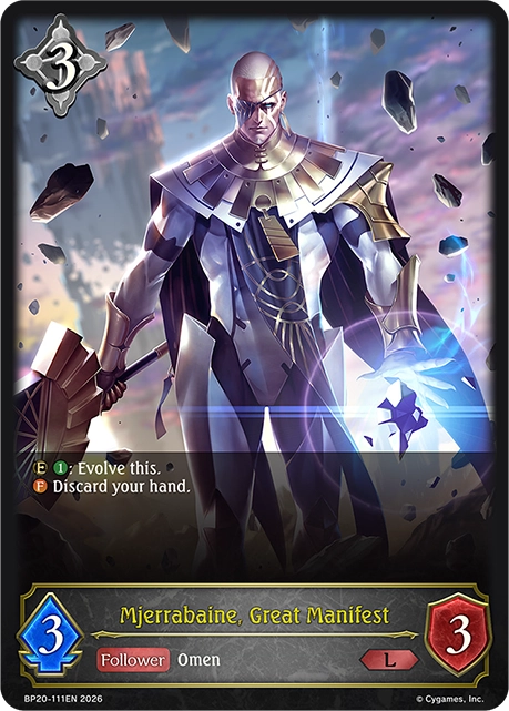 Mjerrabaine, Great Manifest
