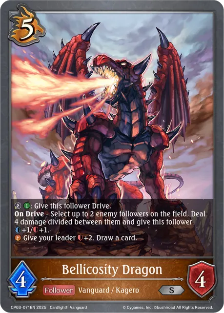 Bellicosity Dragon