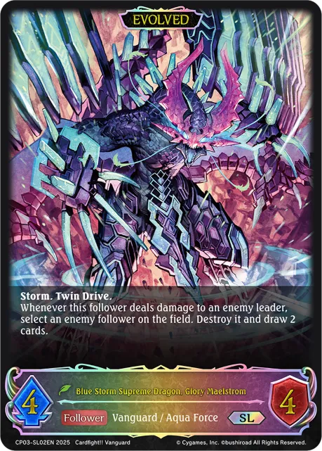 Blue Storm Supreme Dragon, Glory Maelstrom