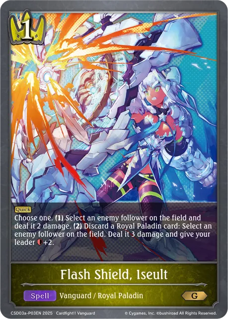 Flash Shield, Iseult