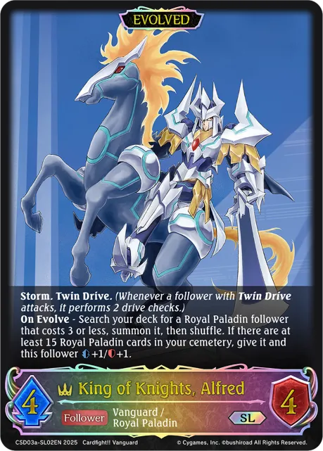King of Knights, Alfred