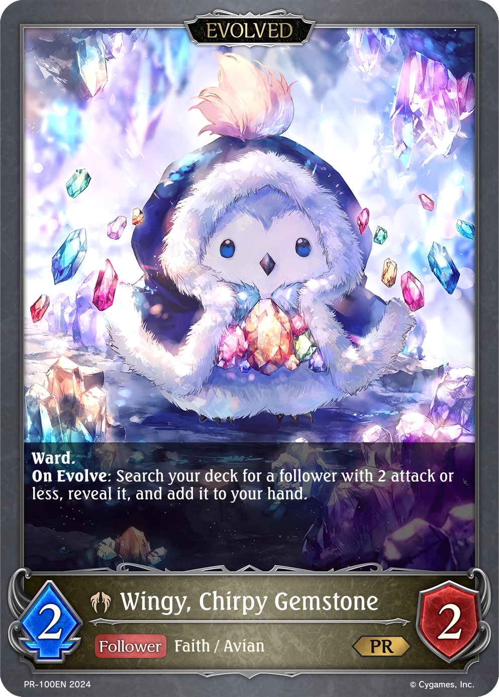 Wingy, Chirpy Gemstone