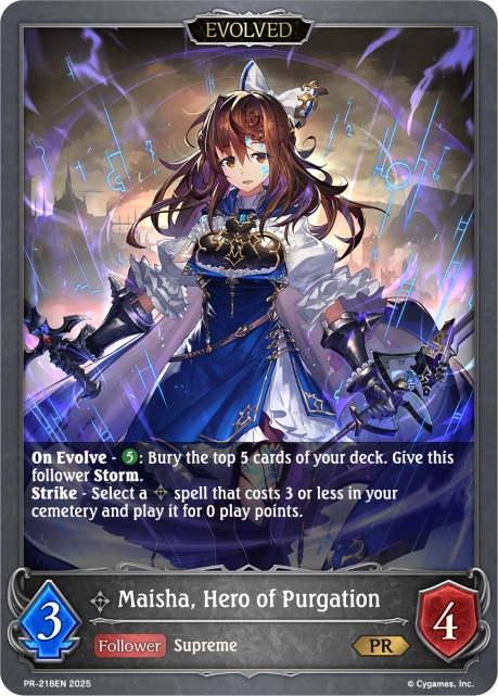Maisha, Hero of Purgation