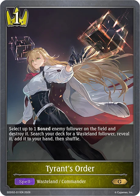 Tyrant's Order