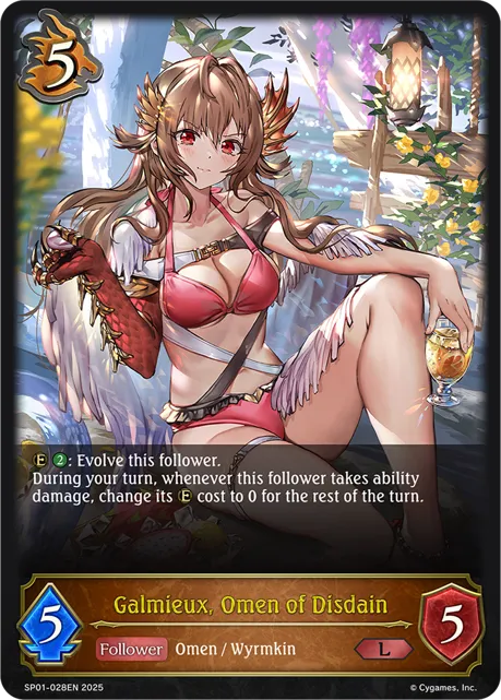 Galmieux, Omen of Disdain