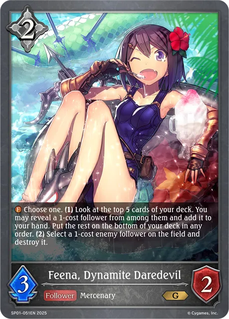 Feena, Dynamite Daredevil