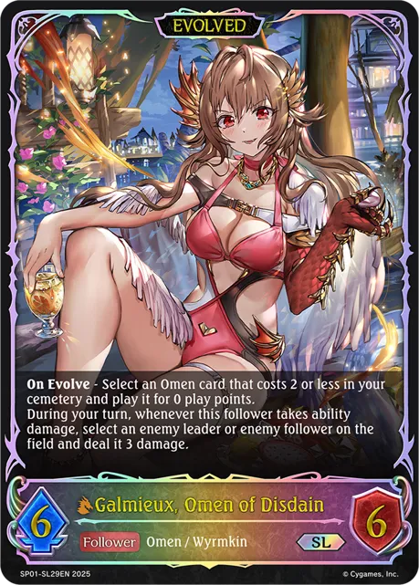 Galmieux, Omen of Disdain
